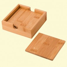 Set sottobicchieri in Bamboo 4 pezzi